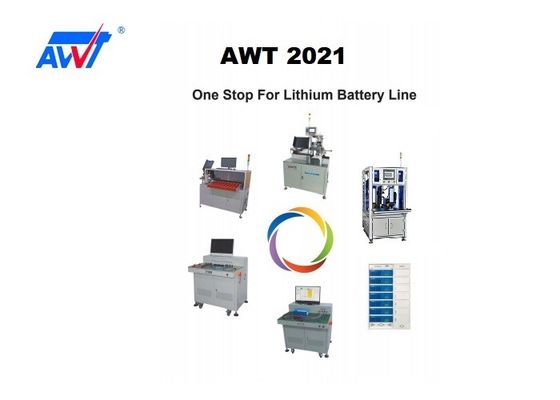 AWT Battery Assembly Line / Automatic Battery Production Line For Electrical Car